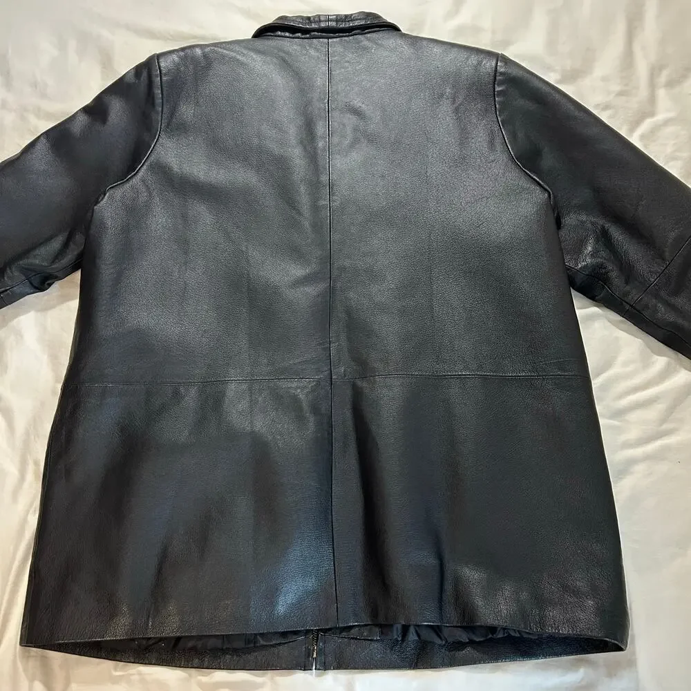 Venezia genuine leather jacket size 16w